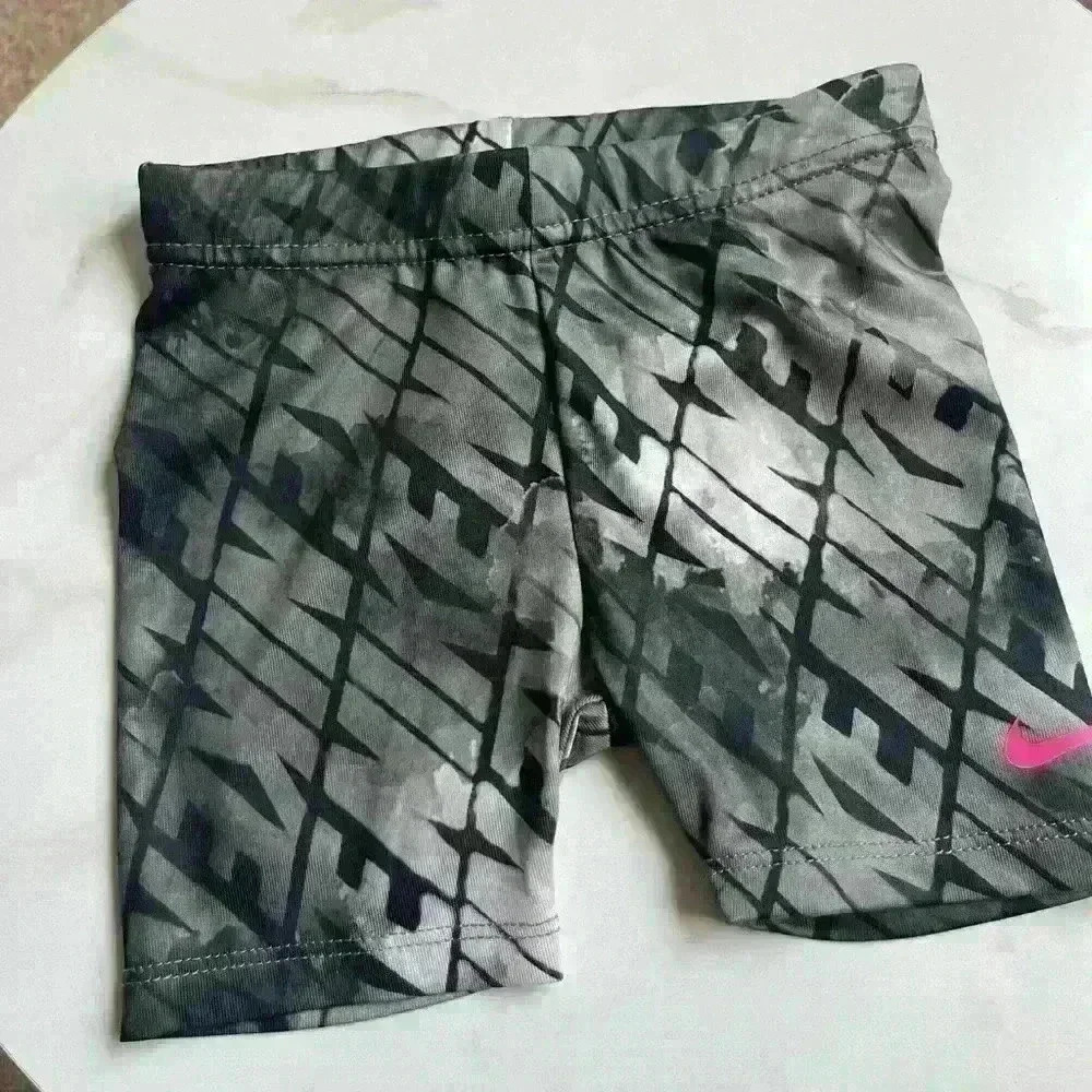 Nike dri-fit spandex baby shorts size 18months